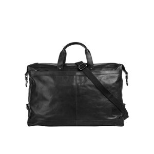 Bodenschatz Reisetasche Damen Leder, schwarz