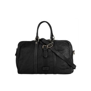 forty° Reisetasche Damen Leder, schwarz