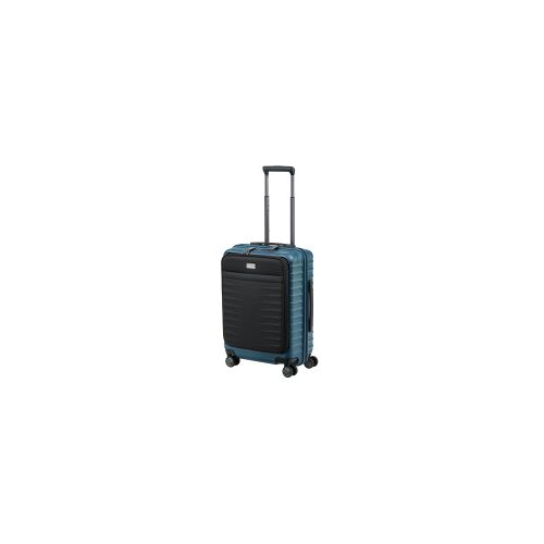 Titan Litron 4-Rollen Trolley S Vortasche 55 cm Petrol