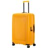 Trolley AMERICAN TOURISTER "DASHPOP 77" Gr. B/H/T: 50 cm x 77 cm x 30 cm 104 l, gelb (golden yellow) Koffer Trolleys groß Reisekoffer TSA-Zahlenschloss Aufgabegepäck