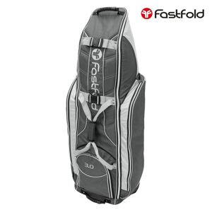ECD-Germany Hurtigt Fold Golf Trolley Unisex 3.0 rejsetaske cart bag Sort / Sølv 3 lynlås lommer / 3 Håndtag Vandtæt Golf Bag golftaske stand bag cart bag