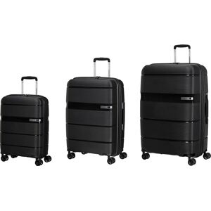 American Tourister Linex Vivid Kuffertsæt, Sort