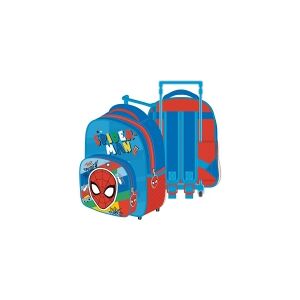 MCU Marvel Spiderman Kuffert / Trolley / Rygsæk til børn