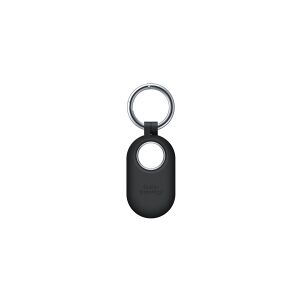 Samsung EF-PT560 - Taske til sikkerhedsskilt - silicone - sort - for Galaxy SmartTag2