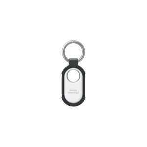 Samsung EF-RT560 - Taske til sikkerhedsskilt - grov - silicone - sort - for Galaxy SmartTag2