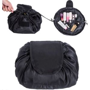 Kosmetiktaske, Makeup-taske, One-Step Organizer med snoretræk, C