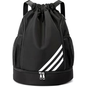 Gym Sportstaske Dame Snøre Bolsas Black