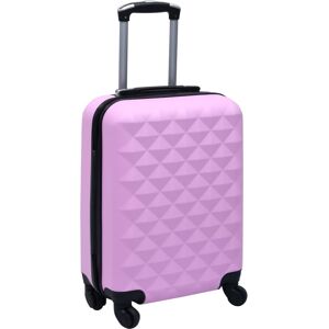 vidaXL hardcase-kuffert ABS pink