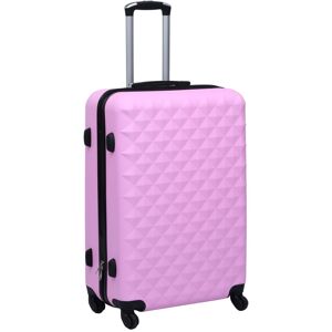 vidaXL hardcase-kuffert ABS pink