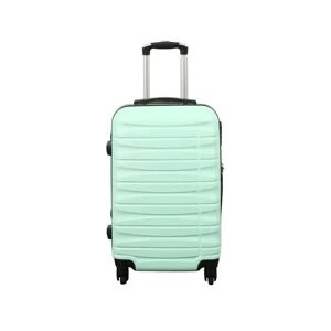 Borg Living Kabinekuffert - Hardcase letvægt kuffert - Pastel grøn håndbagage kuffert tilbud