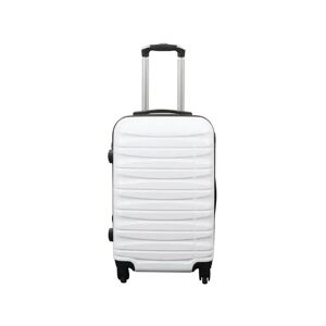 Borg Living Kabinekuffert - Hardcase - Hvid håndbagage kuffert tilbud