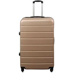 Borg Living Stor kuffert - Guld - Hardcase kuffert tilbud - Letvægts kuffert tilbud