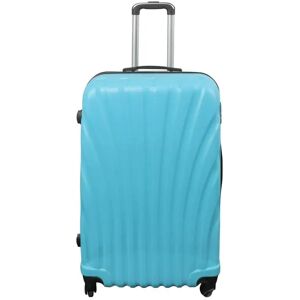 Borg Living Stor kuffert - Musling Lyseblå - Hardcase kuffert - Str. Large - Eksklusiv rejsekuffert
