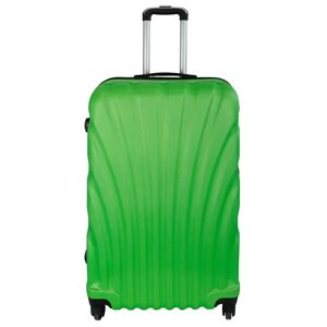 Borg Living Stor kuffert - Grøn Musling hardcase kuffert - Eksklusiv rejsekuffert
