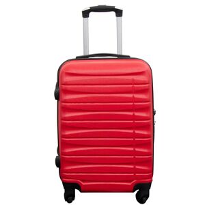 Borg Living Kabinekuffert - Hardcase - Rød håndbagage kuffert tilbud