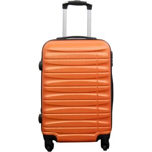 Borg Living Kabinekuffert - Hardcase - Orange håndbagage kuffert tilbud