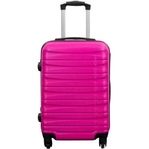 Borg Living Kabinekuffert - Hardcase - Pink håndbagage kuffert tilbud