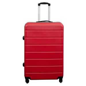 Borg Living Stor kuffert - Rød - Hardcase kuffert tilbud - Letvægt kuffert