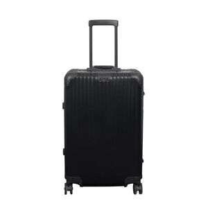 Borg Living Aluminiums kuffert - Sort - 68 liter - Luksuriøs rejsekuffert med TSA lås