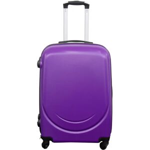 Borg Living Kuffert tilbud - Hardcase - Str. Medium - Classic lilla - Smart rejsekuffert