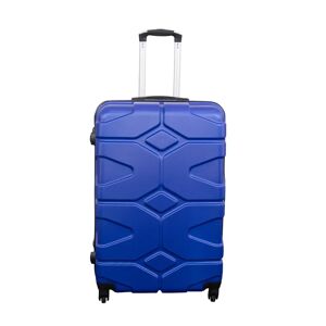Borg Living Stor kuffert - Military Blå - Hardcase kuffert - Smart rejsekuffert