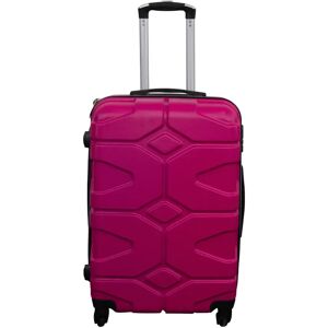 Borg Living Kuffert tilbud - Hardcase - Str. Medium - Military Pink - Smart rejsekuffert