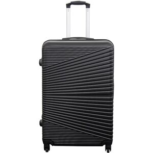 Borg Living Stor kuffert - Nordic sort - Hardcase kuffert - Smart rejsekuffert