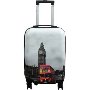 Borg Living Kabine kuffert - Hardcase letvægt kuffert - Trolley med motiv - Big Ben