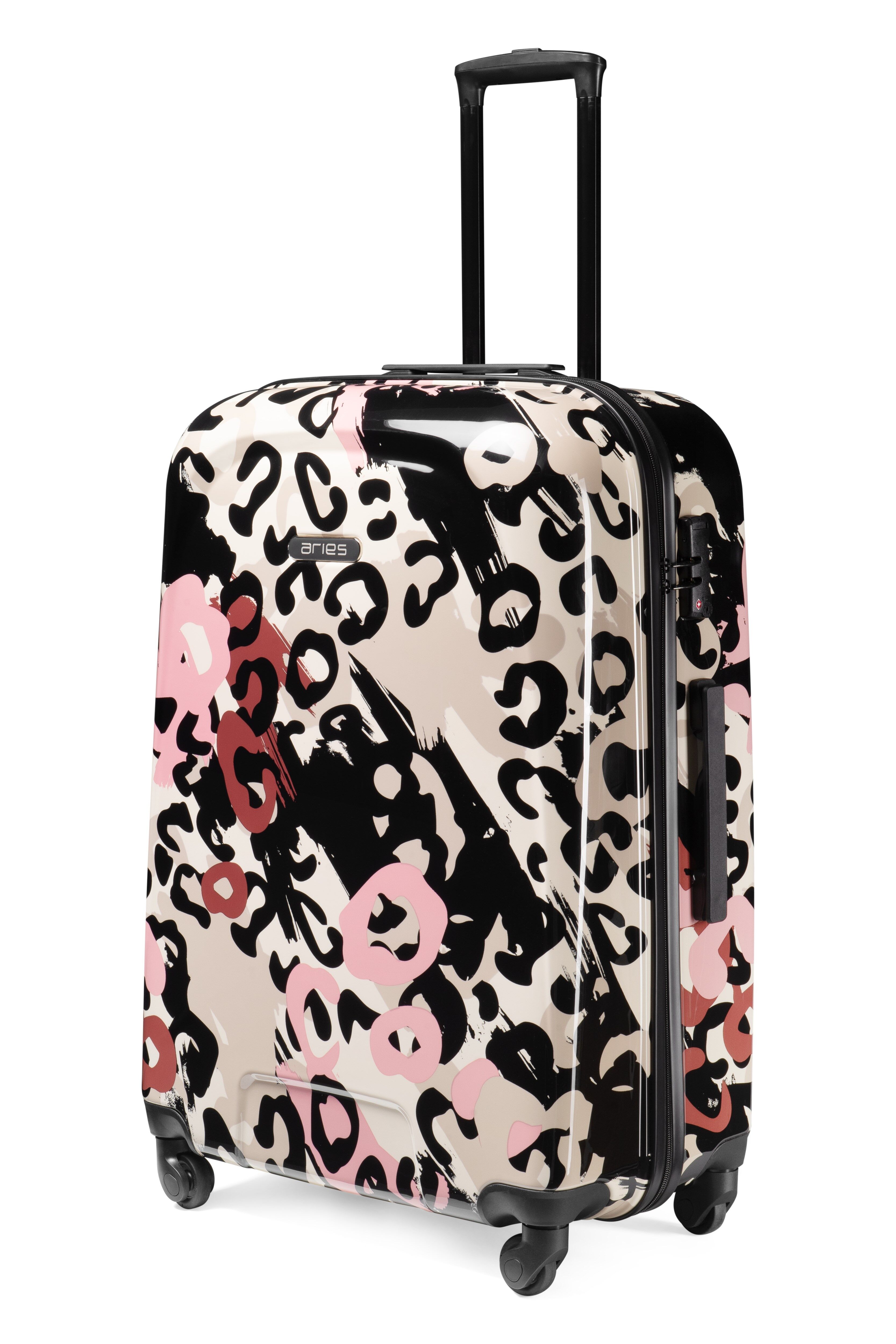 Aries Travel Kuffert Barcelona 75 Cm Lyserød