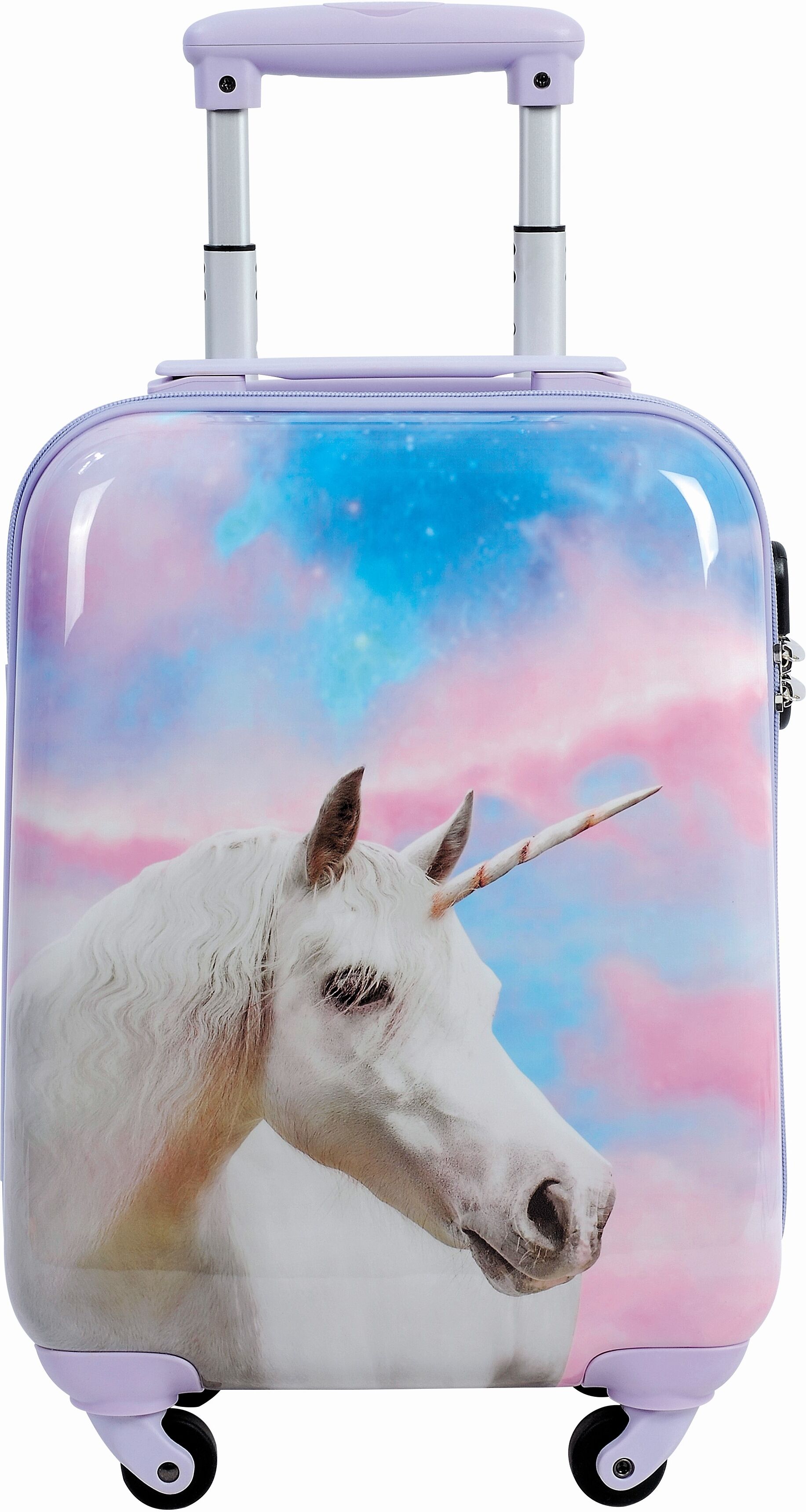 Yougo Børnekuffert Unicorn Lilla