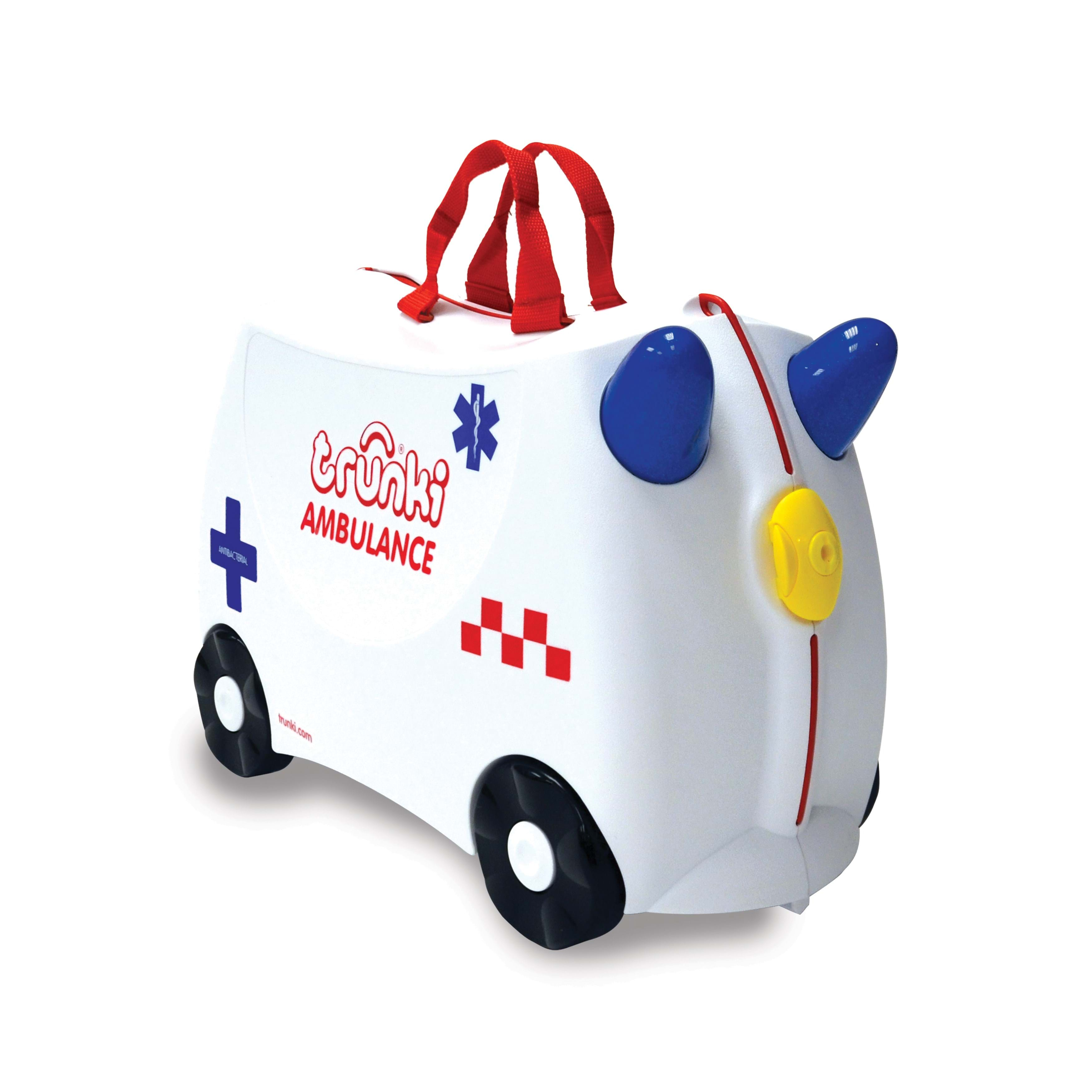 Trunki Børnekuffert Abbie Ambulance Hvid