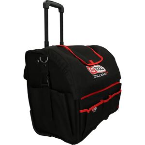 KS Tools Bolsa de herramientas universal ROLLBAG XL, con trolley telescópico, negro / rojo