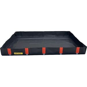 kaiserkraft Cubeta colectora plegable, de PVC, con bolsa de transporte, capacidad de recogida 937 l