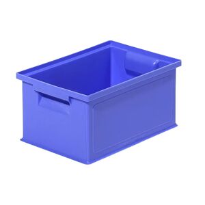 kaiserkraft Caja apilable de transporte, L x A x H 310 x 210 x 145 mm, color azul, UE 20 unidades