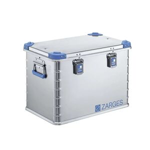 ZARGES Caja universal de aluminio, capacidad 73 l, medidas exteriores LxAxH 600 x 400 x 410 mm