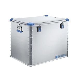 ZARGES Caja universal de aluminio, capacidad 239 l, medidas exteriores LxAxH 800 x 600 x 610 mm