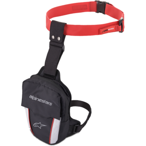 Alpinestars Bolsa de Pierna  Access Negro-Rojo-Blanco