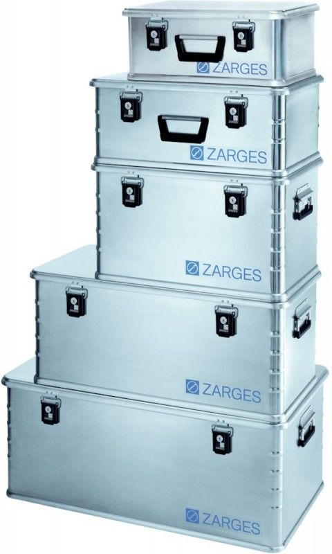 Zarges - Caja aluminio 850x450x350 mm