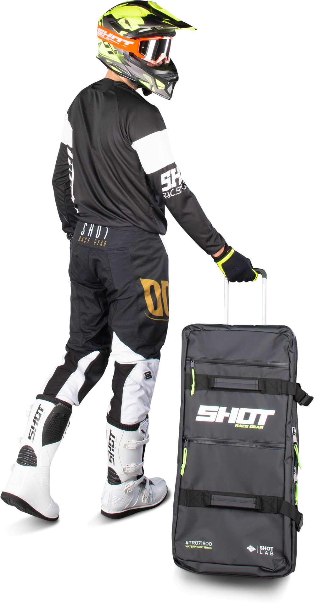 Shot Race Gear Bolsa de Equipamiento Shot Climatic Negra