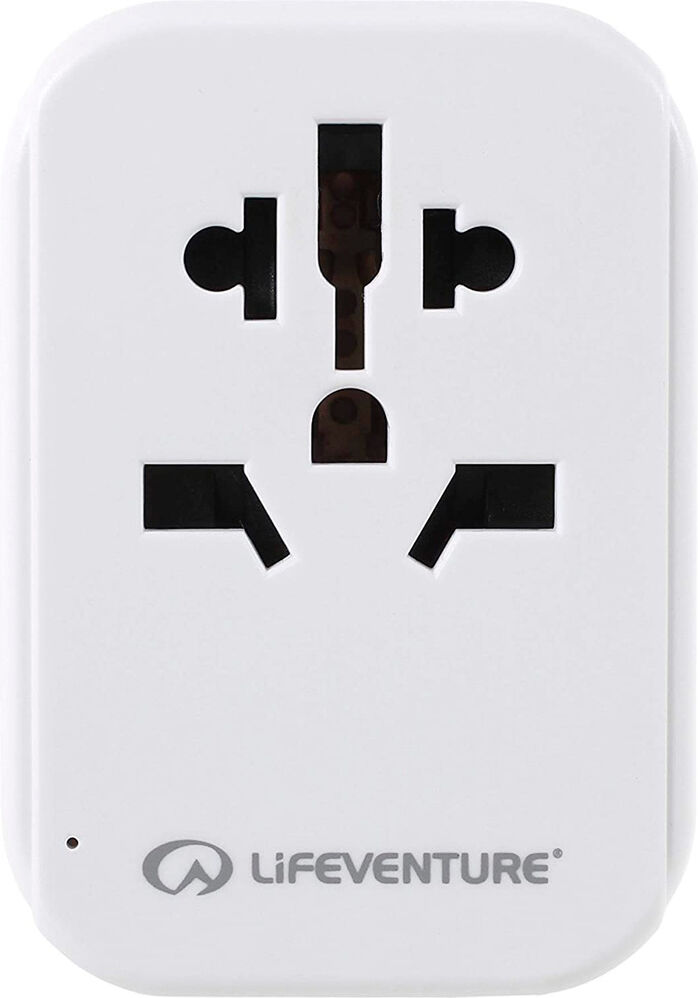 Lifeventure world to europe travel adaptor with usb varios instrumento  (UNICA)