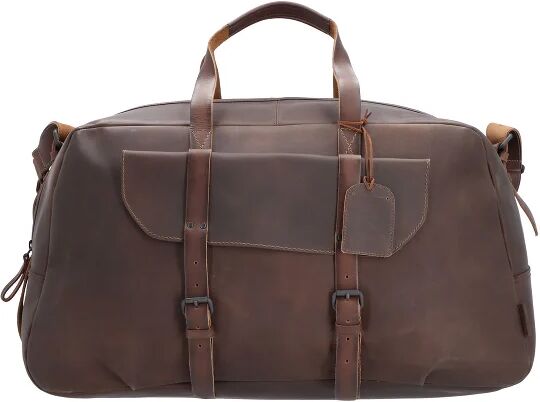 Aunts & Uncles Roughneck Weekender Bolso de viaje piel 58 cm coffee