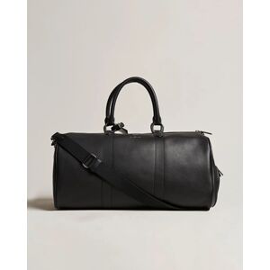 Ralph Lauren Leather Dufflebag Black - Musta - Size: S M L XL - Gender: men