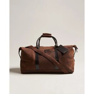 Loake 1880 Cornwall Brushed Suede Travel Bag Brown - Ruskea - Size: S L XL - Gender: men