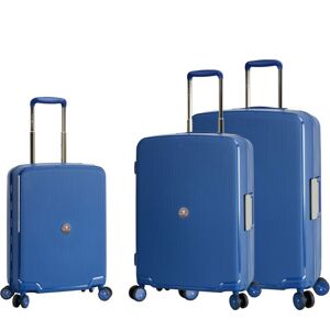 Snowball Lot de 3 valises rigides 37103 55, 67 et 78 cm Bleu
