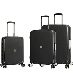 Snowball Lot de 3 valises rigides 37103 55, 67 et 78 cm Noir - Publicité