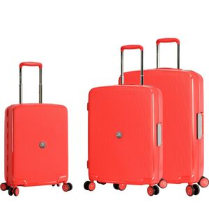Snowball Lot de 3 valises rigides 37103 55, 67 et 78 cm Rouge - Publicité