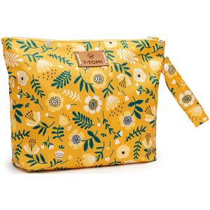 T-TOMI Big Baggie sac de voyage Mustard Flowers 24x28 cm