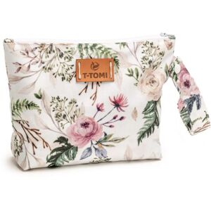 T-TOMI Small Baggie sac de voyage Roses 18x24 cm