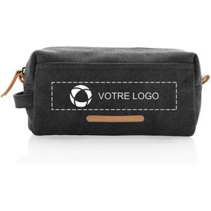 VistaPrint Trousse de toilette en toile sans PVC - Publicité