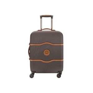 Delsey Valise cabine Chatelet Air 55 cm Taille S 4 roues Marron - Publicité